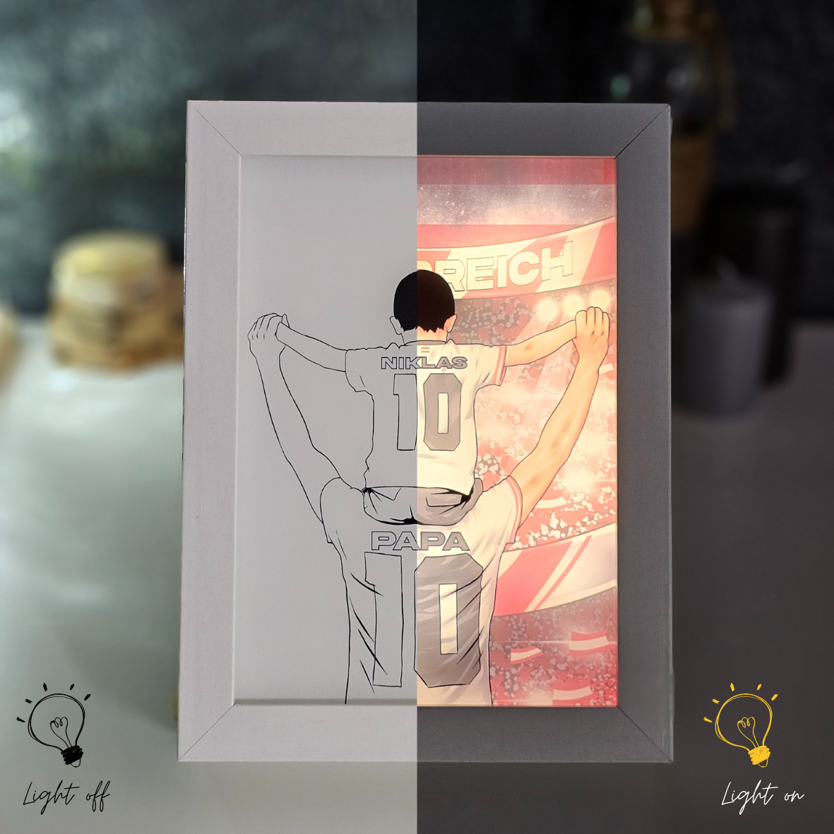 Personalisierte Lichtbox - Österreich