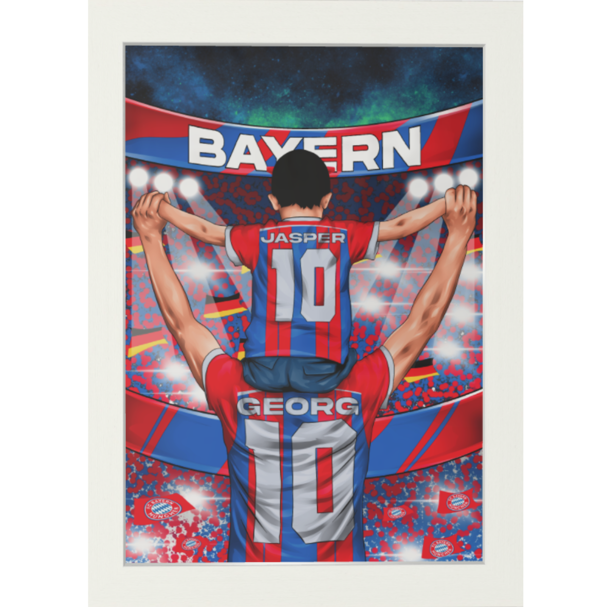 Personalisierte Lichtbox - Bayern
