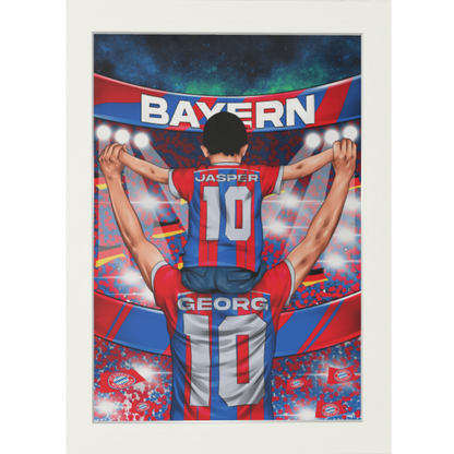 Personalisierte Lichtbox - Bayern