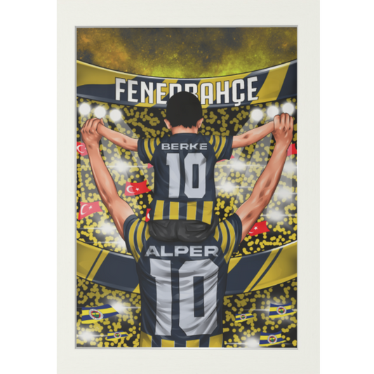 Personalisierte Lichtbox - Fenerbahce