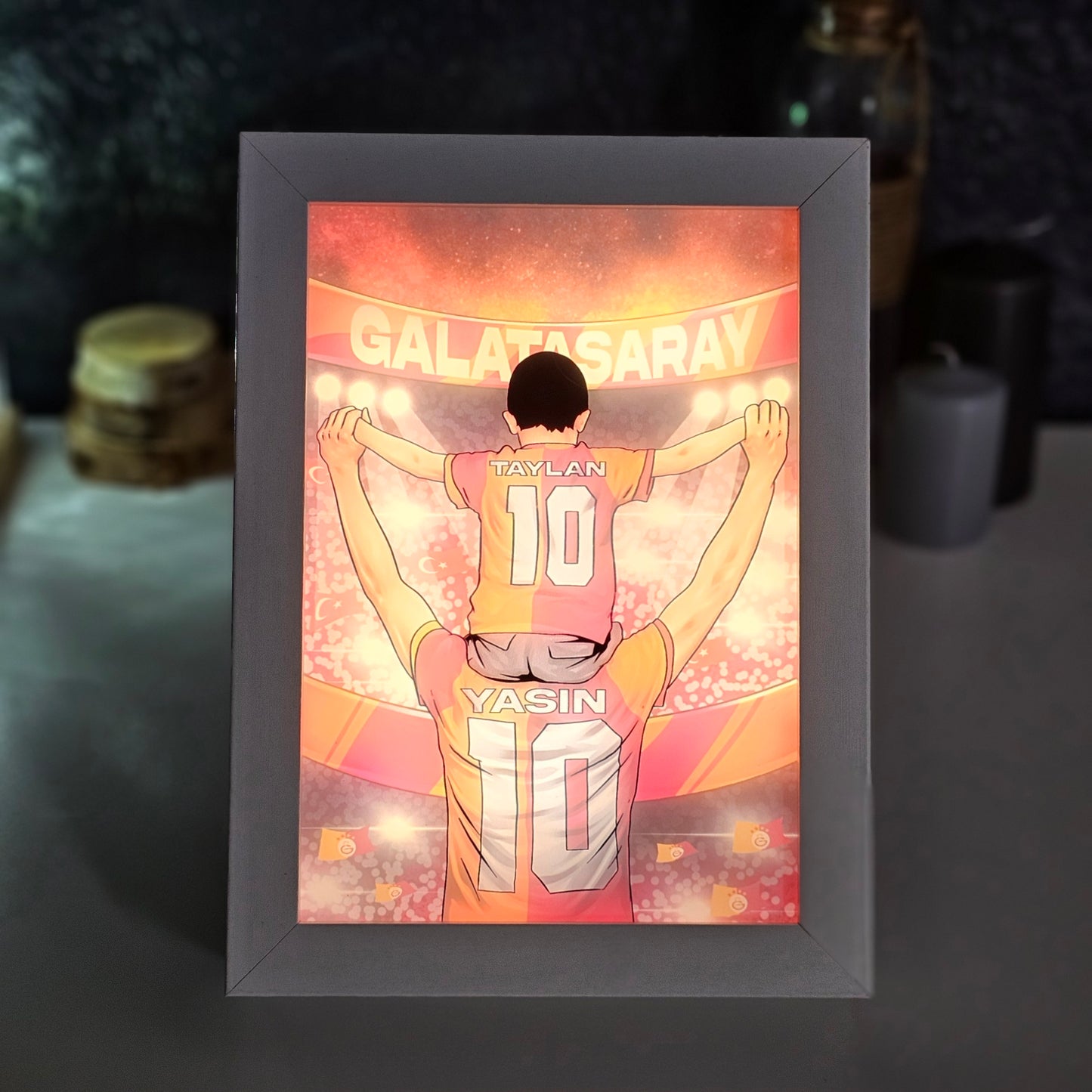 Personalisierte Lichtbox - Galatasaray
