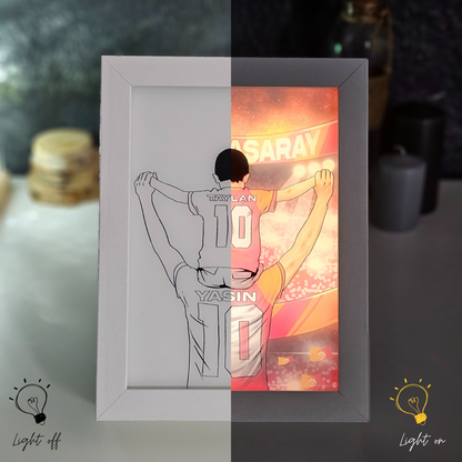 Personalisierte Lichtbox - Galatasaray